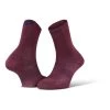 Bv Sport Mi-Chaussettes Double Evo Bordeaux