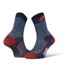 Bv Sport Mi-Chaussettes Double Polyamide Evo Bleu