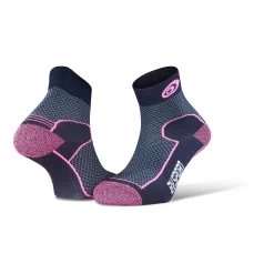 Bv Sport Mi-Chaussettes Double Polyamide Evo (Tige Courte) Bleu