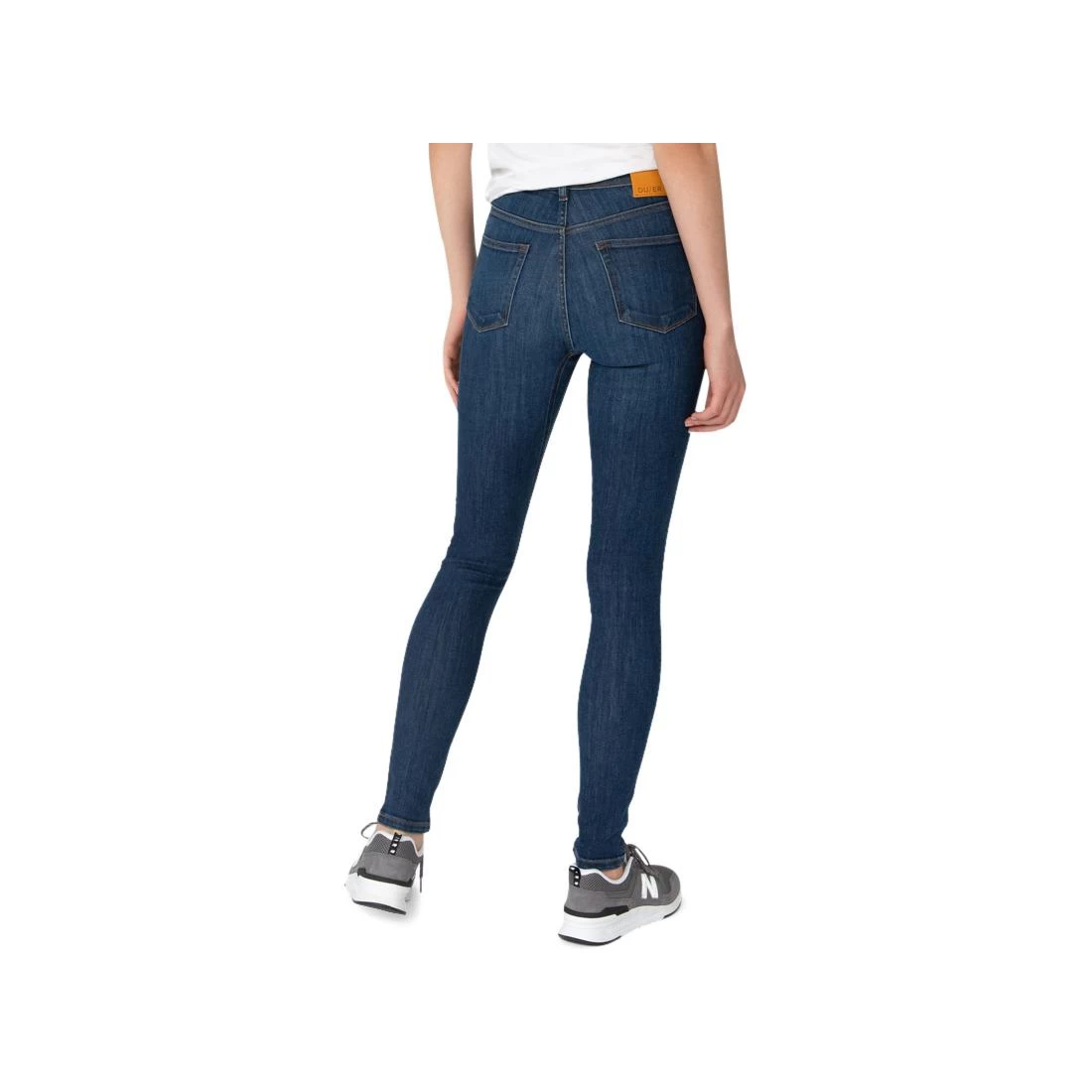 Duer Performance Denim High Rise Skinny Femme Bleu Denim – Image 2