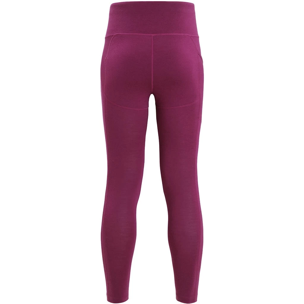 Icebreaker Fastray High Rise 3/4 Tights Femme Violet – Image 2