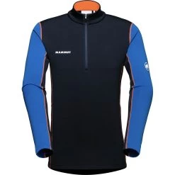 Mammut Aenergy Ml Half Zip Pull Men Homme Bleu