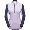 Mammut Aenergy Ml Half Zip Pull Women Femme Violet