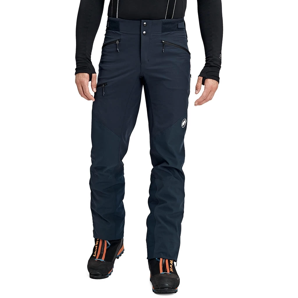 Mammut Eisfeld Guide Softshell Pants Homme Bleu Marine – Image 2