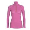 Icebreaker 150 Zone Long Sleeve Half Zip Femme