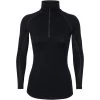 Icebreaker 200 Zone Long Sleeve Half Zip Femme Noir