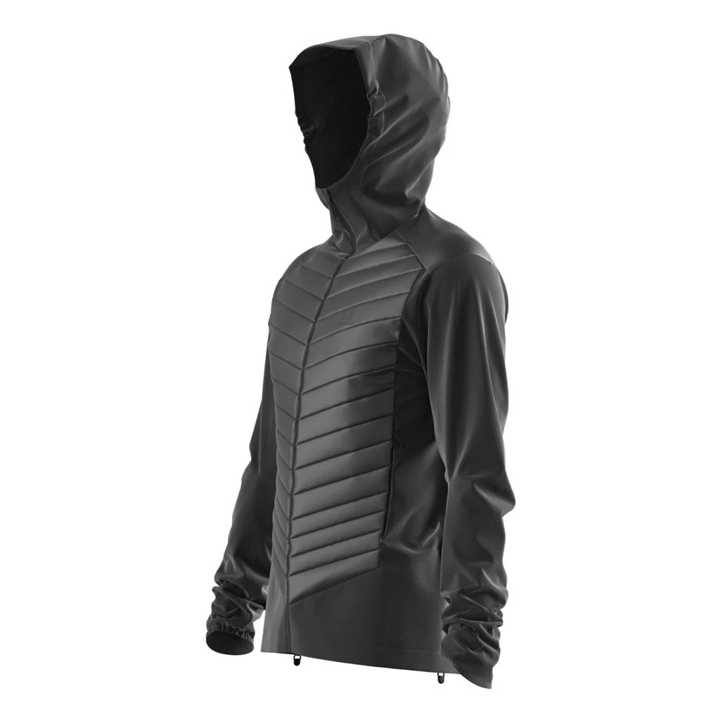 Salomon Haloes Down Hybrid Hoodie Homme – Image 3