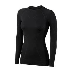 Falke Wool-Tech Long Sleeve Shirt Femme Noir