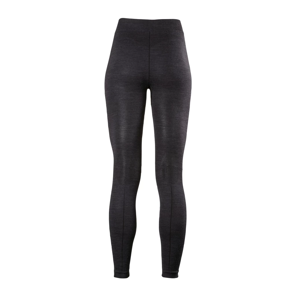 Falke Wool-Tech Long Tight Femme Noir