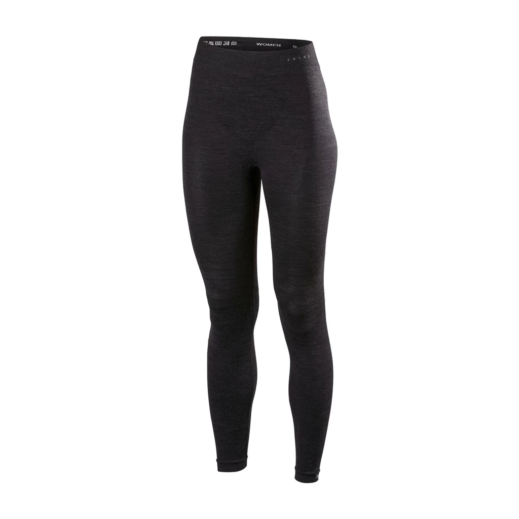Falke Wool-Tech Long Tight Femme Noir – Image 2