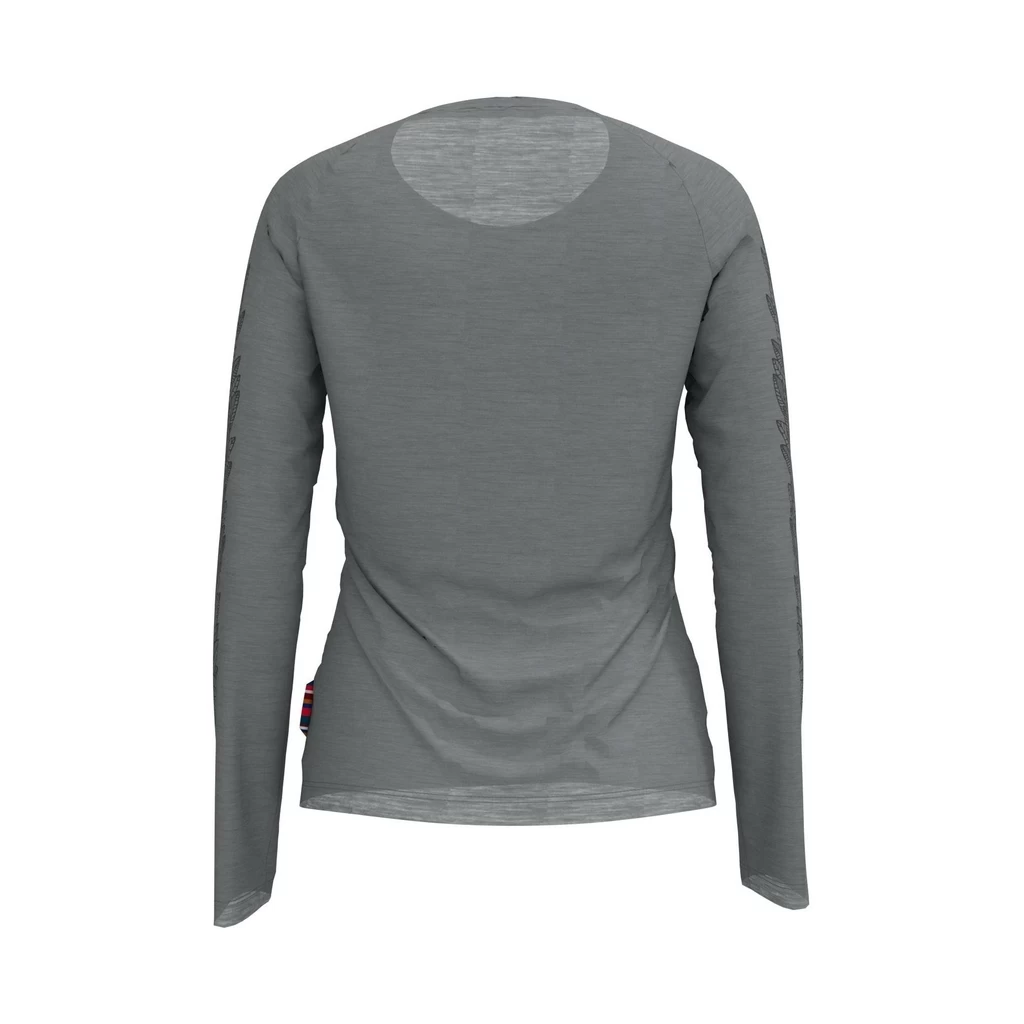 Odlo T-Shirt Manches Longues Concord Femme Gris â Image 2