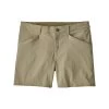 Patagonia Quandary Shorts - 5 Inches Femme Beige