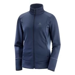 Salomon Discovery Full Zip Femme Bleu