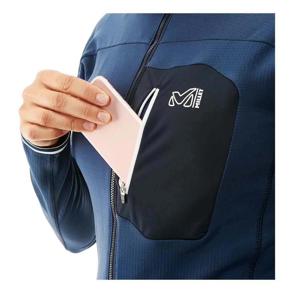 Millet Trilogy Lightgrid Hoodie Femme Bleu Marine – Image 3