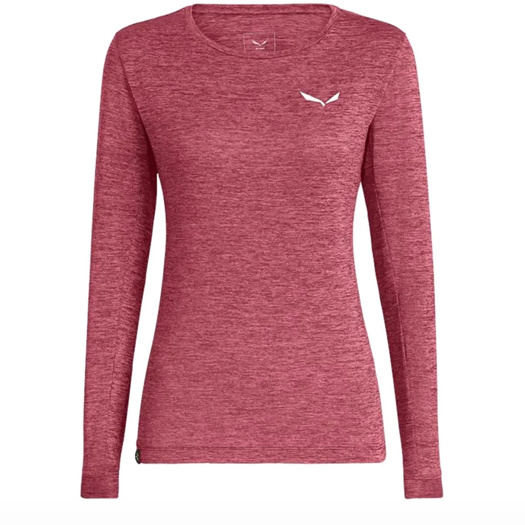 Salewa Puez Melange Dry Long Sleeve Tee Femme
