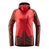Haglofs Spire Mid Hood Femme Rouge