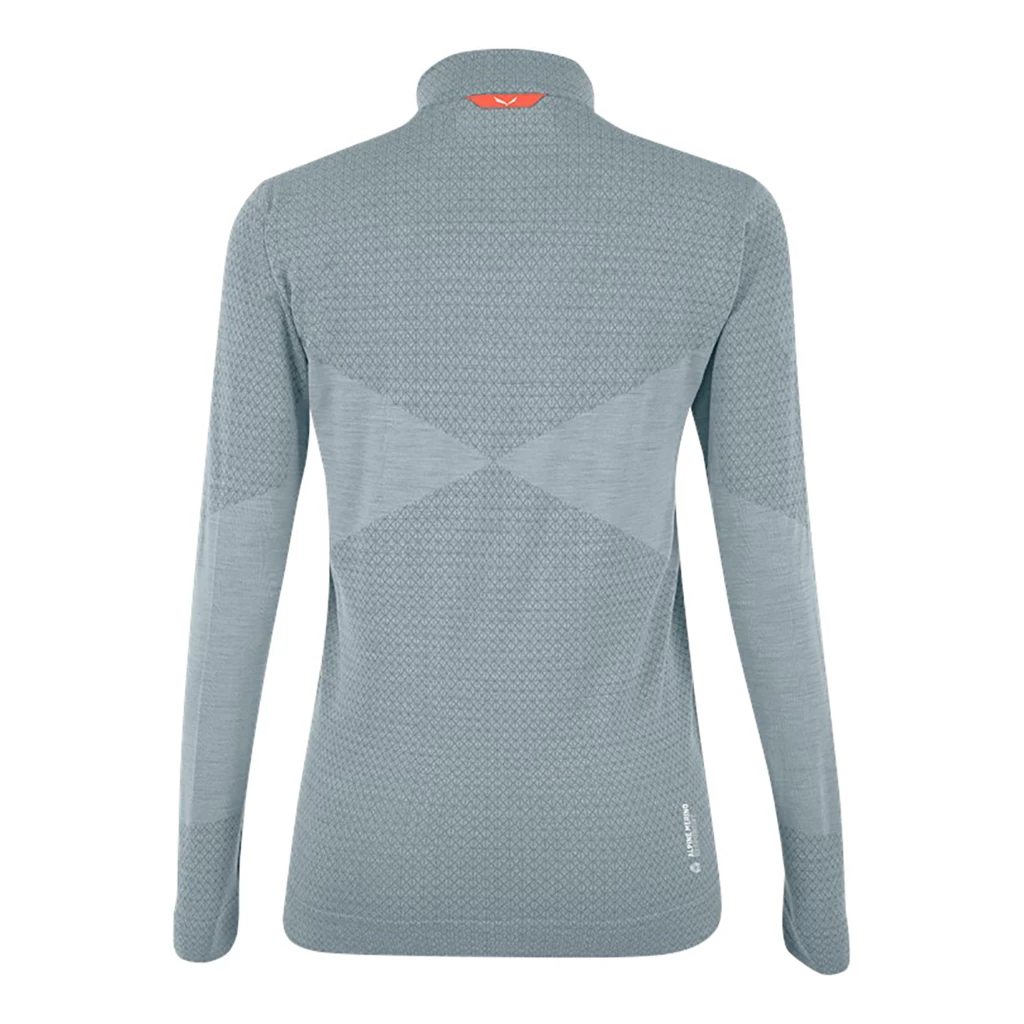 Salewa Zebru Med Warm Amr 1/2 Zip Tee Femme – Image 3