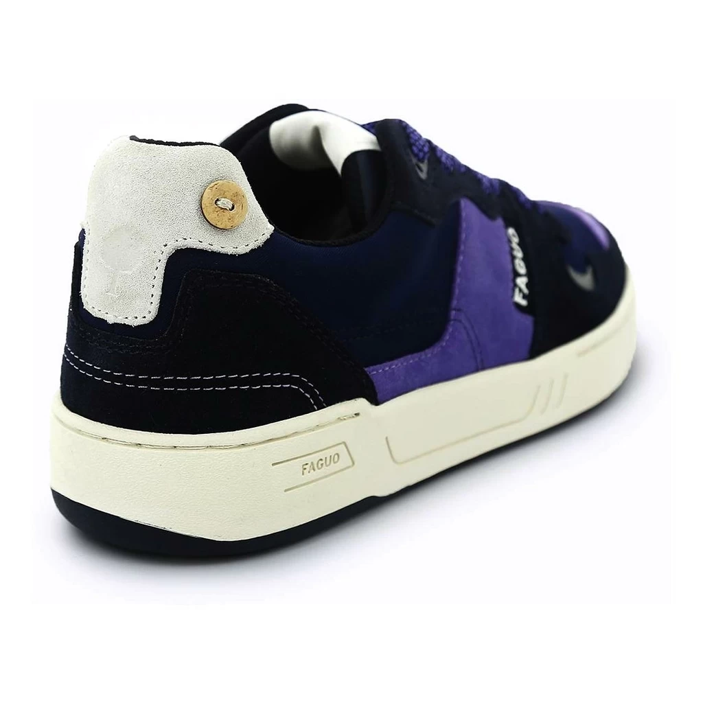 Faguo Ceiba Syn Woven Suede Homme Bleu FoncĂ© â Image 3