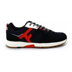 Faguo Willow Suede Homme Bleu Foncé