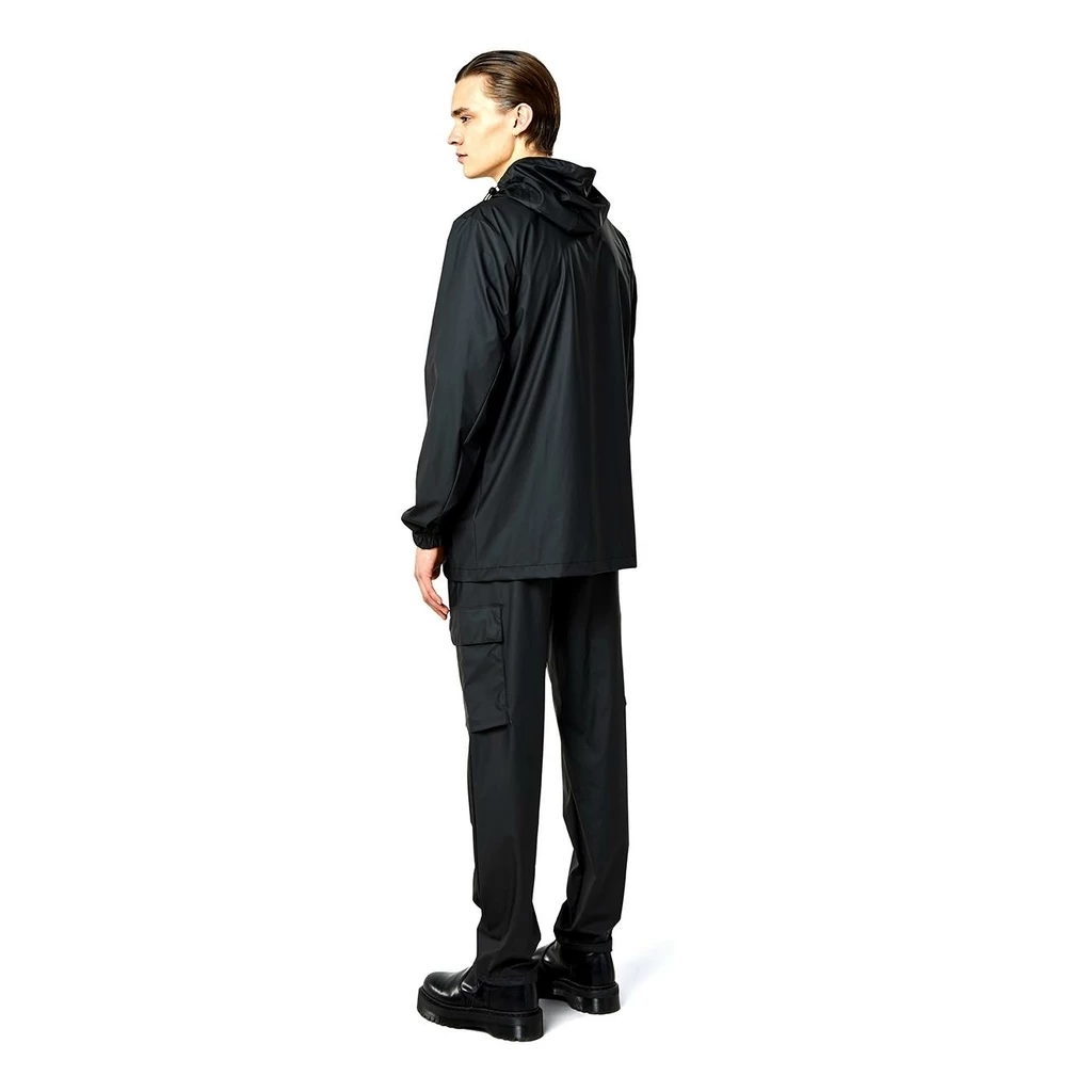 Rains Ultralight Jacket Homme Noir – Image 8