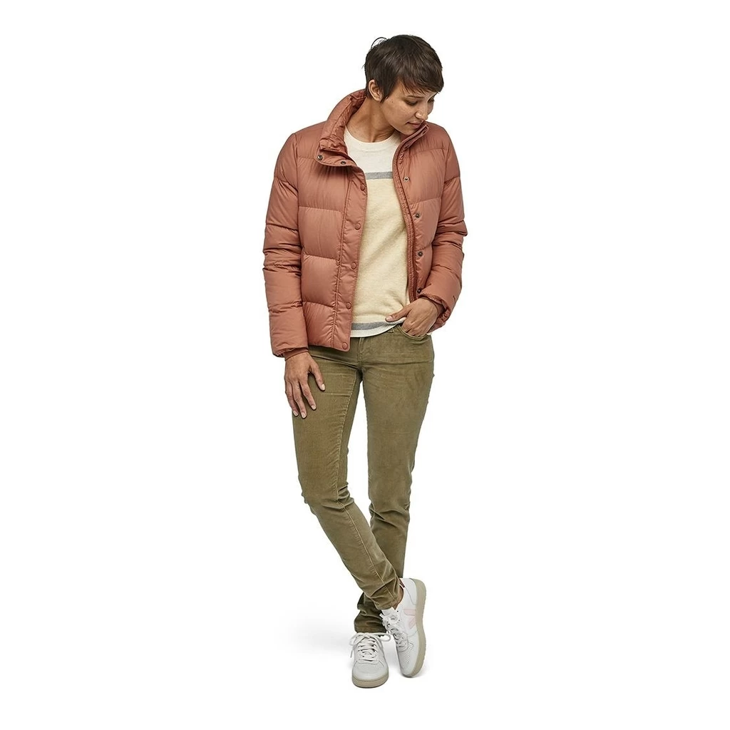 Patagonia Silent Down Jacket Femme Rose – Image 6