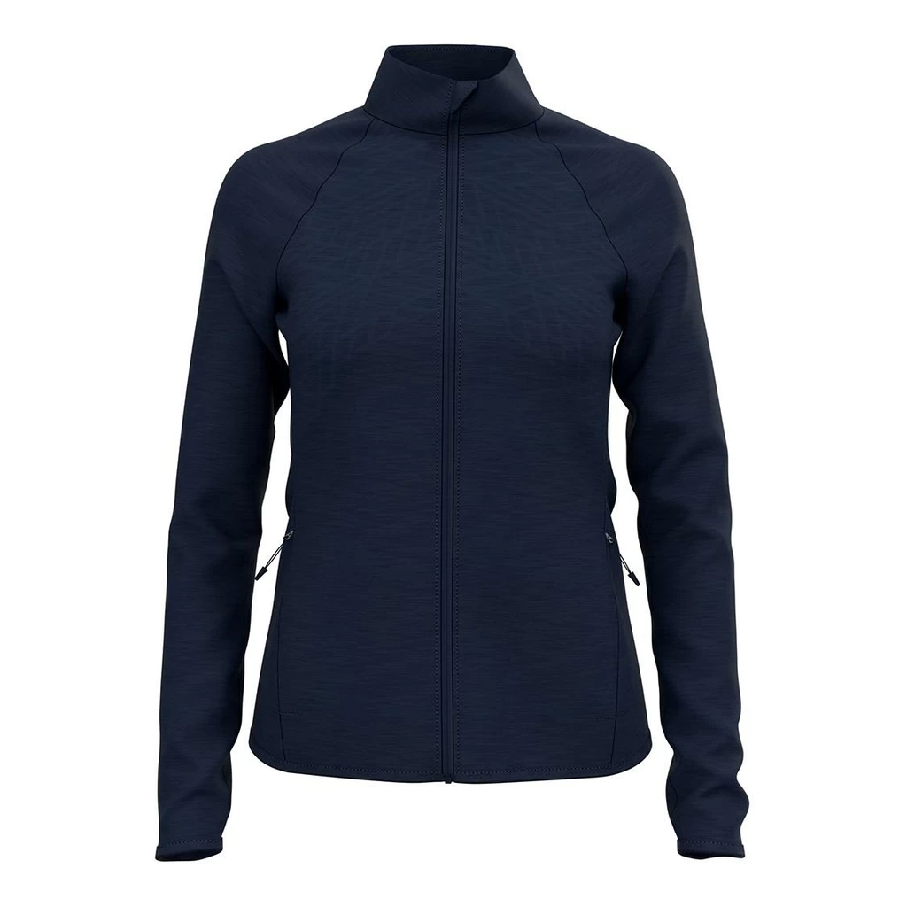 Odlo Midlayer Full Zip Corviglia Kinship Em Femme Bleu Nuit