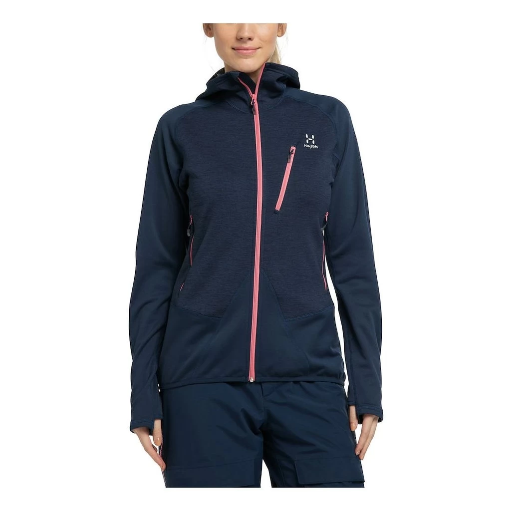 Haglofs Spire Mid Hood Femme Bleu – Image 2