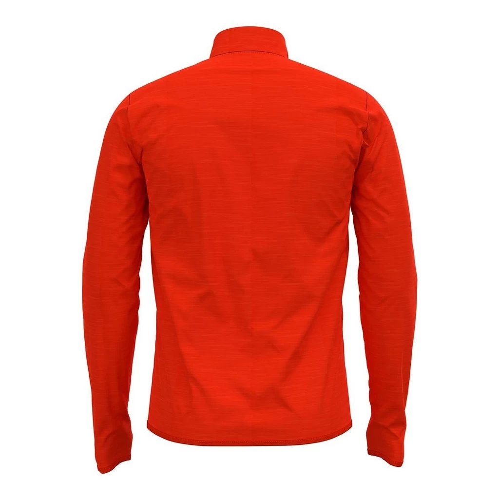 Odlo Midlayer Full Zip Blaze Ceramiwarm Pro Homme Rouge – Image 2