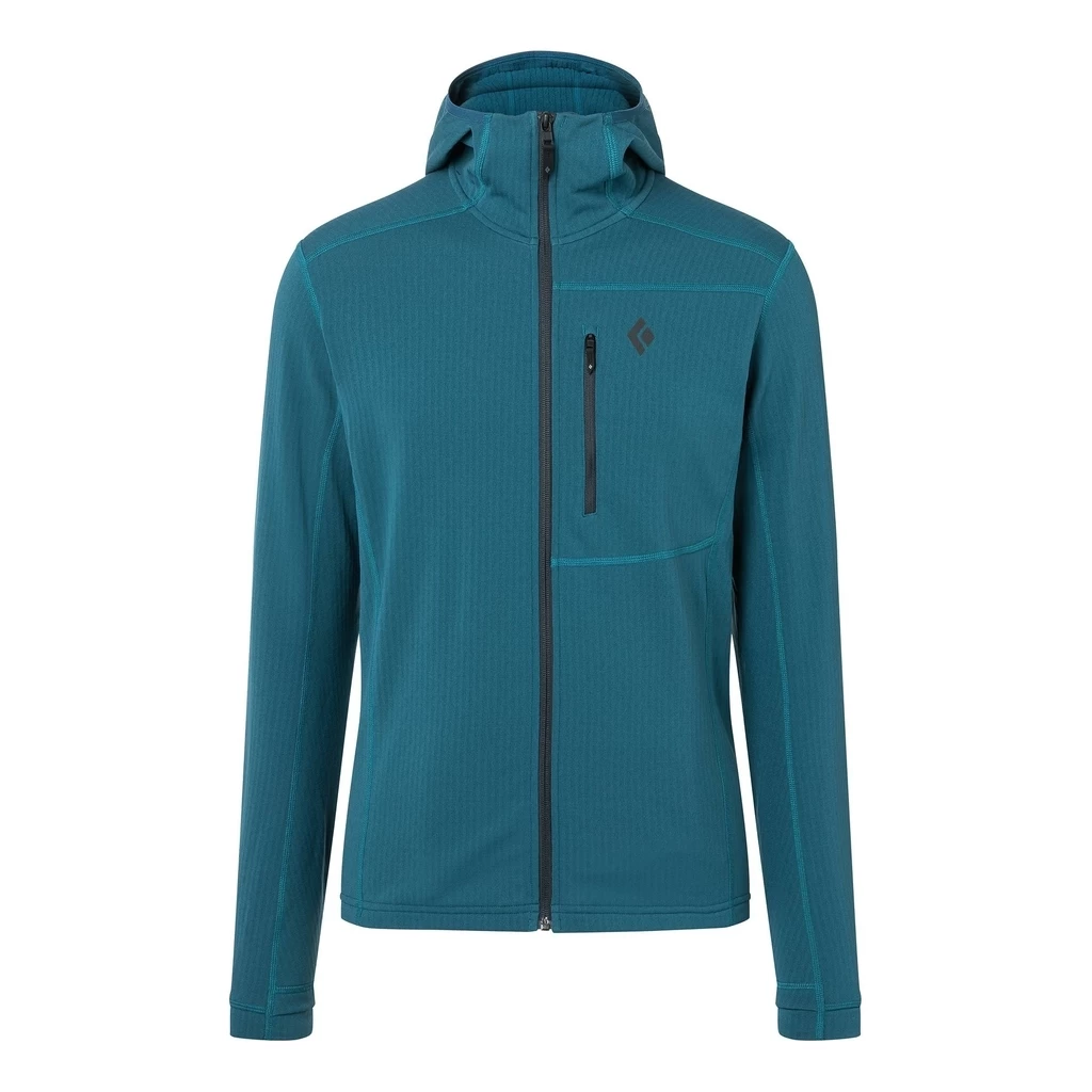 Black Diamond Coefficient Fleece Hoodie Homme Bleu