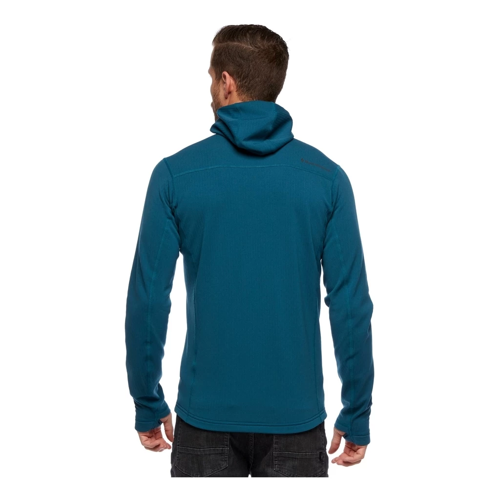 Black Diamond Coefficient Fleece Hoodie Homme Bleu – Image 4