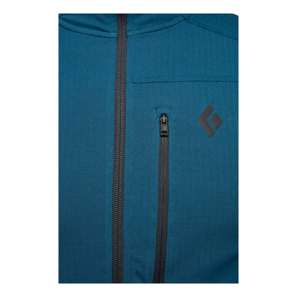 Black Diamond Coefficient Fleece Hoodie Homme Bleu – Image 7