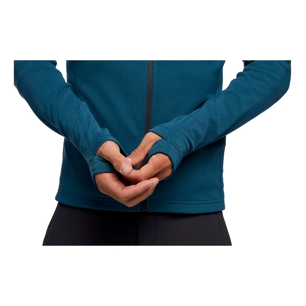 Black Diamond Coefficient Fleece Hoodie Homme Bleu – Image 8