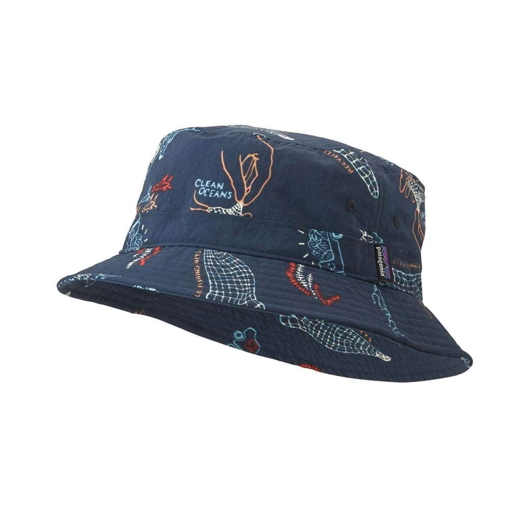 Patagonia Wavefarer Bucket Hat Bleu Foncé – Image 2