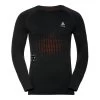 Odlo Shirt Long Sleeve Crew Neck I-Thermic Homme Noir