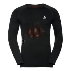 Odlo Shirt Long Sleeve Crew Neck I-Thermic Homme Noir