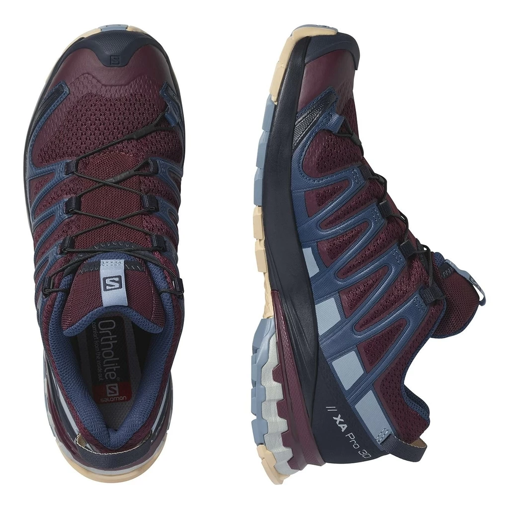 Salomon XA Pro 3D V8 Femme Bordeaux – Image 5