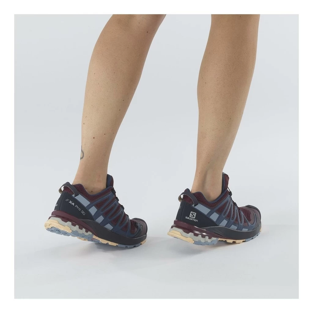 Salomon XA Pro 3D V8 Femme Bordeaux – Image 7