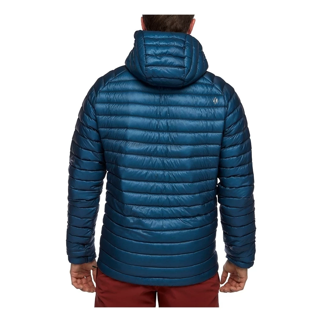 Black Diamond Approach Down Hoodie Homme Bleu – Image 2