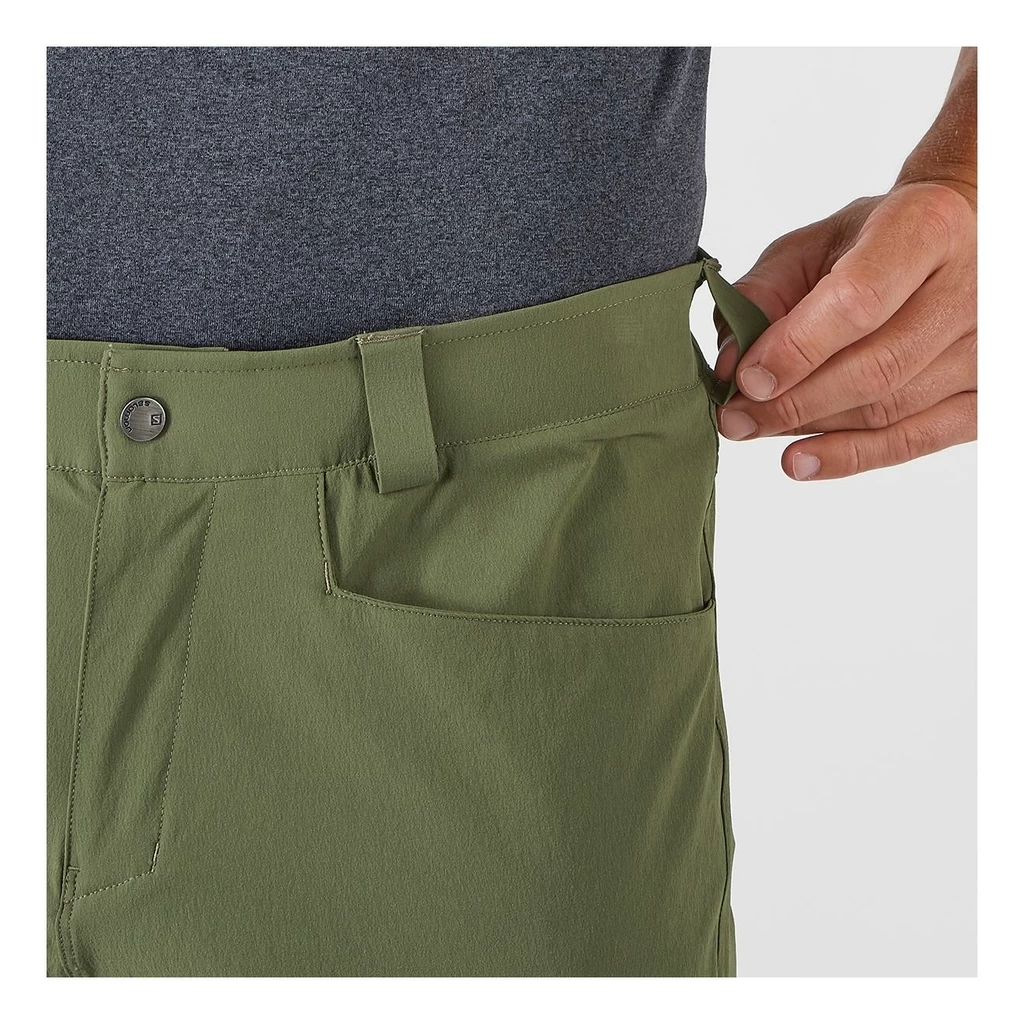 Salomon Wayfarer Tapered Pant Homme Kaki – Image 2