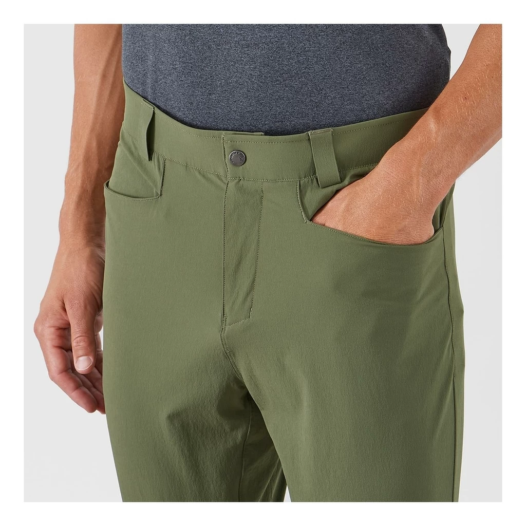 Salomon Wayfarer Tapered Pant Homme Kaki – Image 3