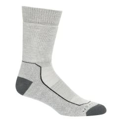 Icebreaker Hike Plus Medium Crew Homme Gris Clair