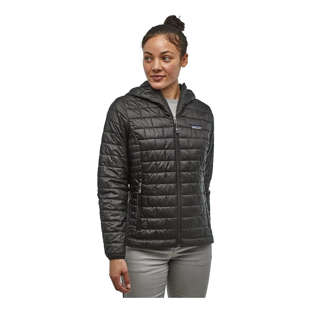 Patagonia Nano Puff Hoodie Femme Noir â Image 3