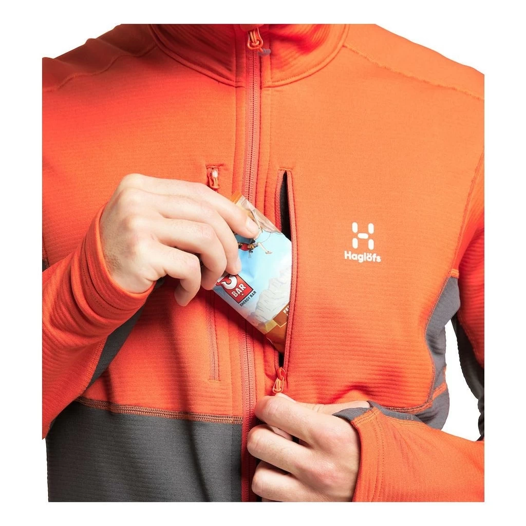 Haglofs Roc Sheer Mid Jacket Homme Orange – Image 4