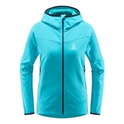 Haglofs Frost Mid Hood Femme Turquoise
