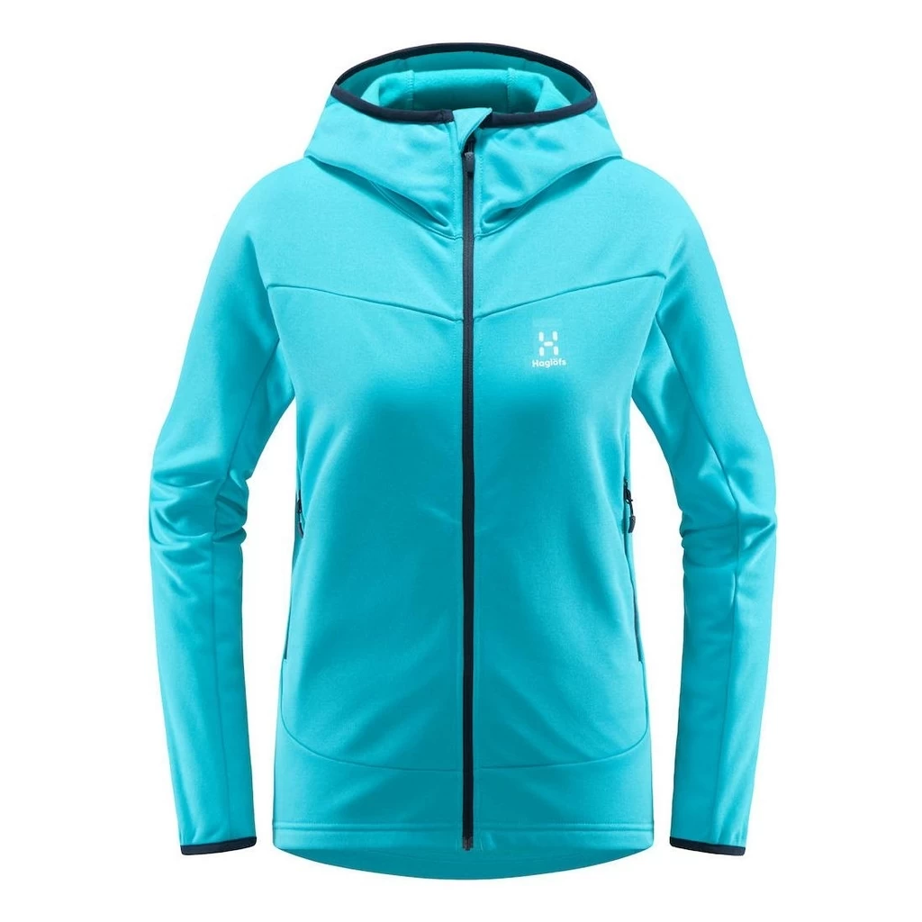Haglofs Frost Mid Hood Femme Turquoise