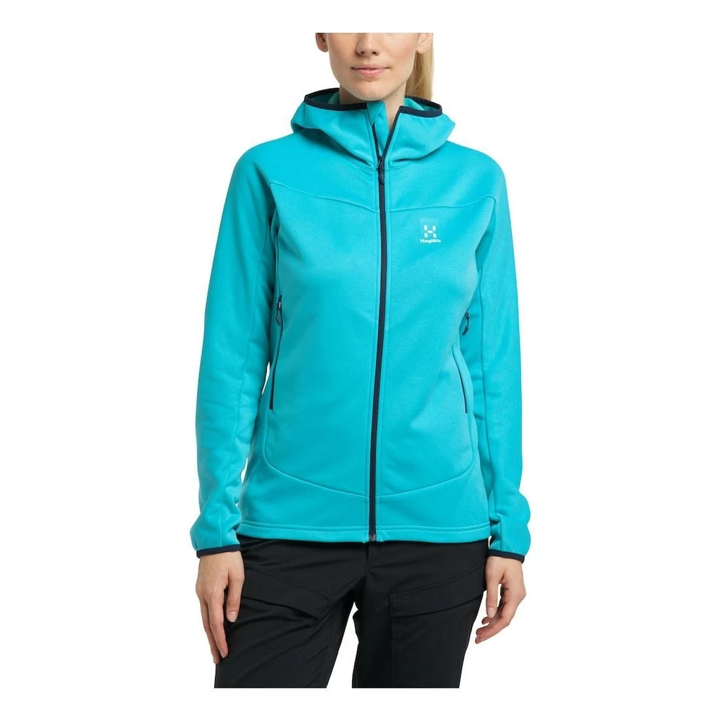 Haglofs Frost Mid Hood Femme Turquoise – Image 4