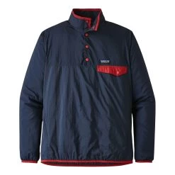 Patagonia Houdini Snap-T Pullover Homme Bleu Foncé