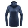Haglofs Wool Blend Hood Femme Bleu Foncé