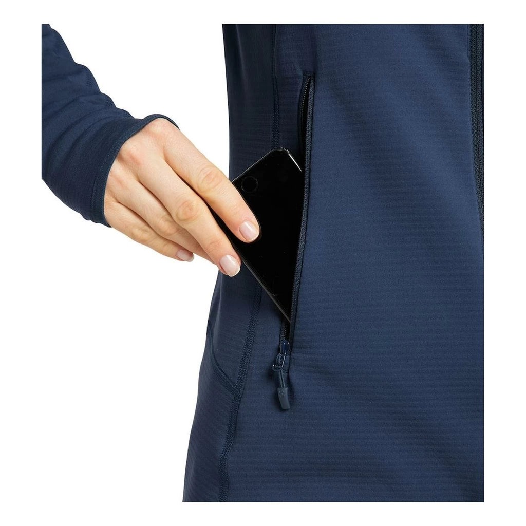 Haglofs Wool Blend Hood Femme Bleu Foncé – Image 2