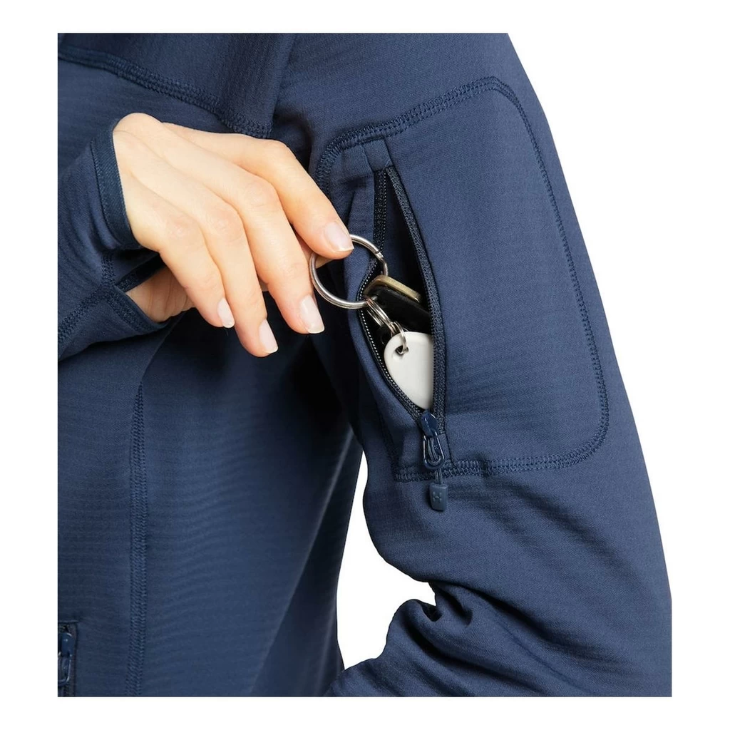 Haglofs Wool Blend Hood Femme Bleu Foncé – Image 4